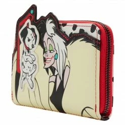 Loungefly Disney Villains Scene Cruella 101 Dalmatians Wallet