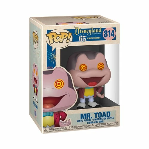 Funko Disneyland 65th Anniversary Mr. Toad Spinning Eyes Pop! Vinyl Figure 3 Funko Disneyland 65th Anniversary Mr. Toad Spinning Eyes Pop! Vinyl Figure