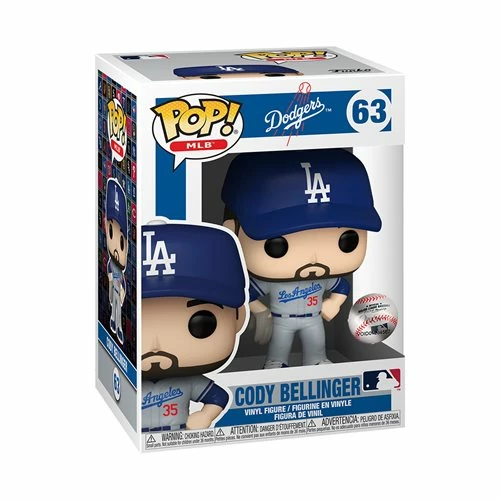 Funko MLB Los Angeles Dodgers Cody Bellinger (Road) Pop! Vinyl Figure 5 Funko MLB Los Angeles Dodgers Cody Bellinger (Road) Pop! Vinyl Figure