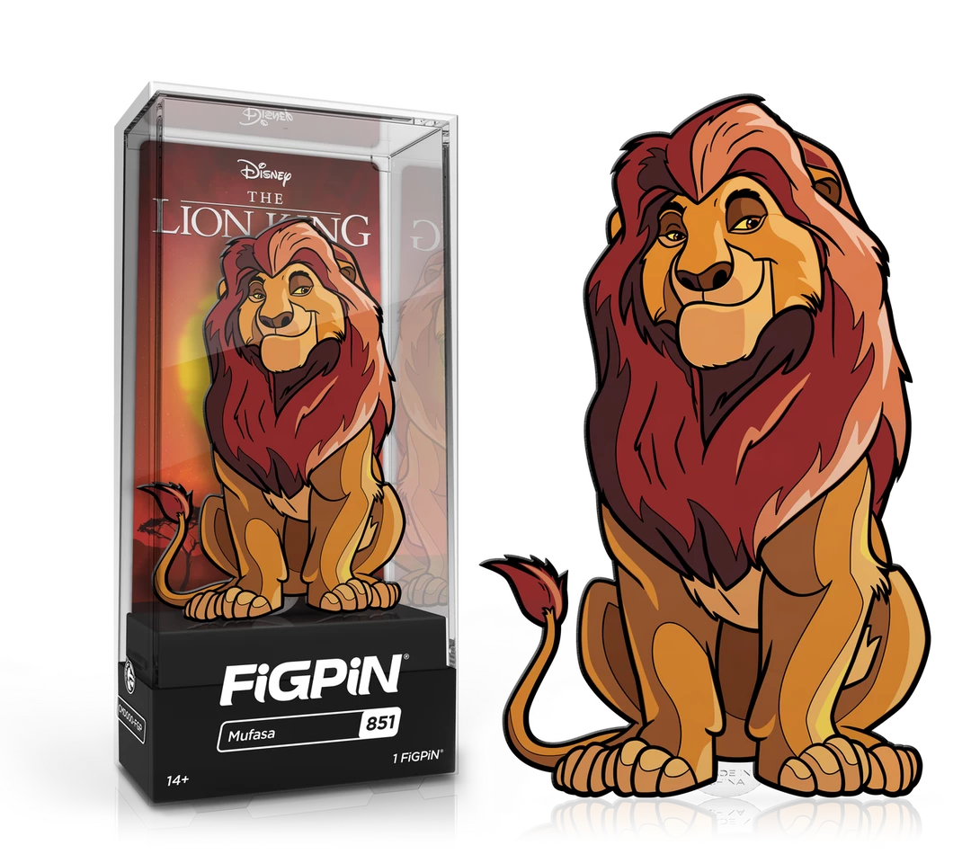 (PRE-ORDER) FiGPiN Disney The Lion King Mufasa 3 (PRE-ORDER) FiGPiN Disney The Lion King Mufasa