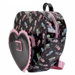 Loungefly Valfre Double Heart Mini Backpack